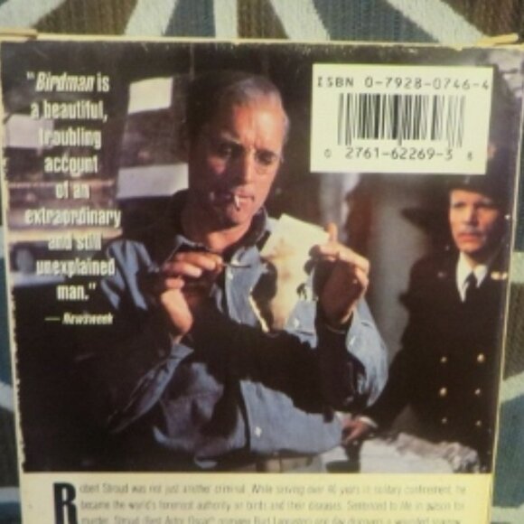 BIRDMAN OF ALCATRAZ - 1962 - VHS (1990 Release) - Picture 7 of 9